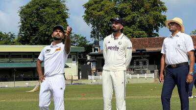 India vs Sri Lanka warm-up: Why did KL Rahul lead India at the toss instead of Shubman Gill?
