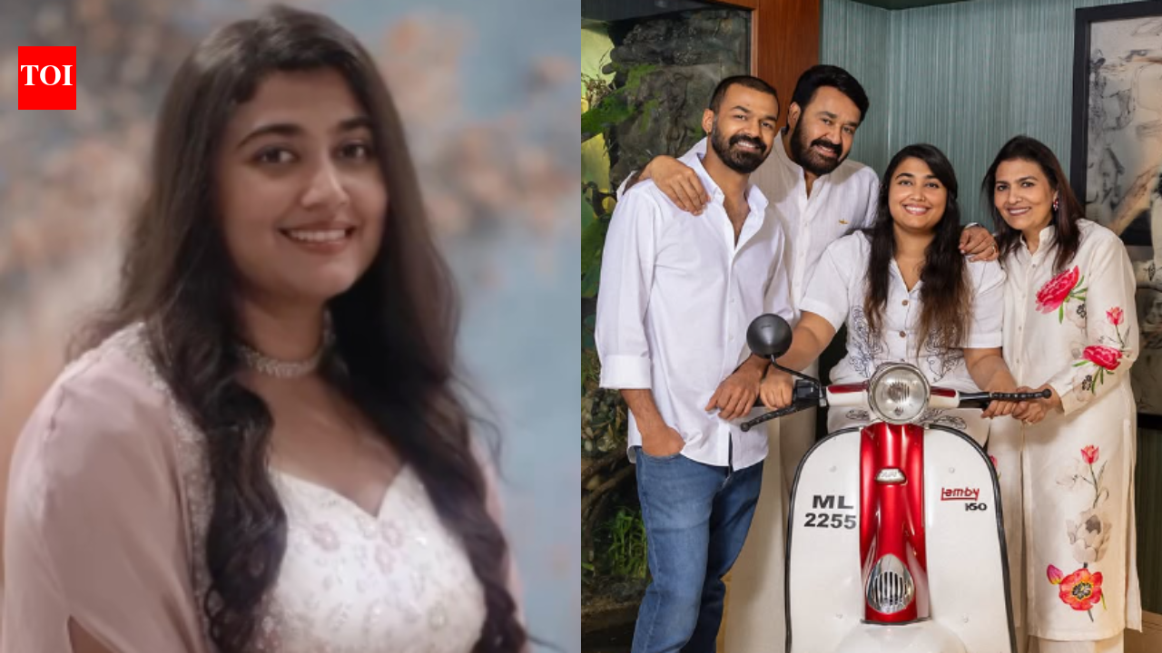 Who is Vismaya Mohanlal? Meet Mohanlal's daughter who is making her acting debut with 'Thudakkam'