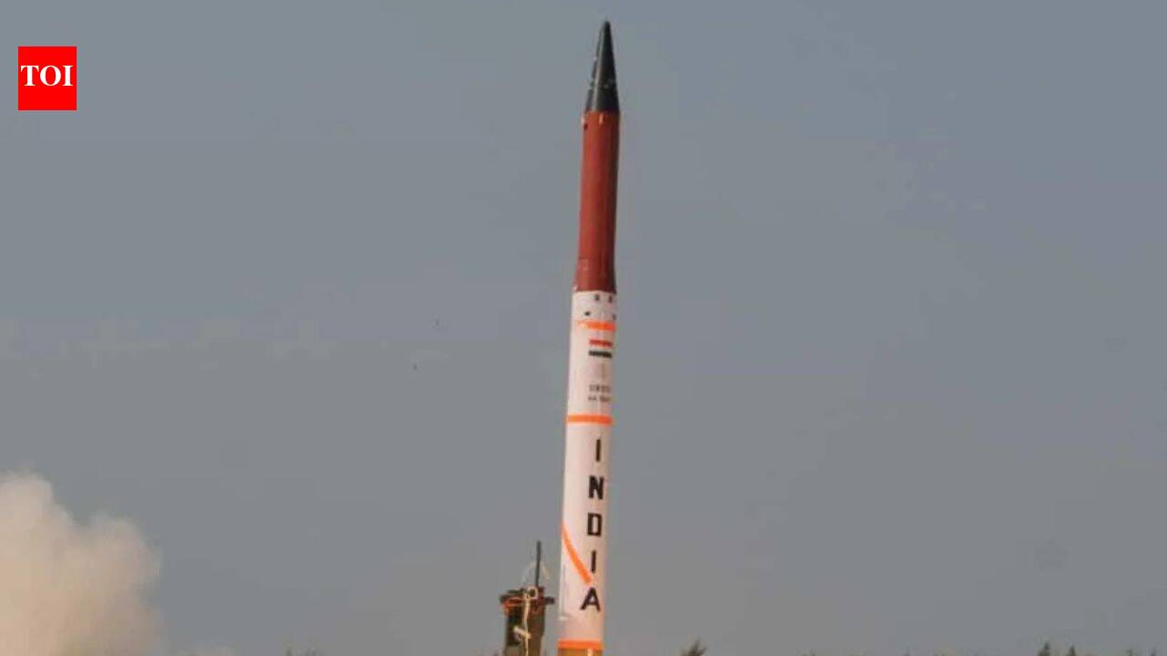 Agni-IV: Why the 4,000km nuclear-capable missile is essential for India – The Times of India