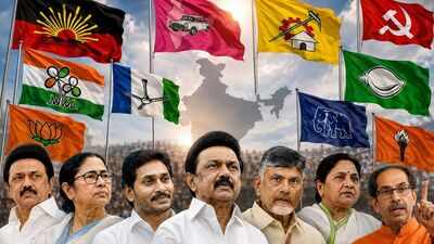 Regional parties' donations triple to Rs 1,051 crore in FY25, DMK tops list: ADR report