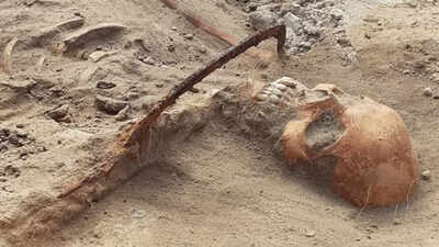 <b>The ‘vampire woman’ whose 17th-century grave is rewriting what historians know about burial fears in Poland</b>” title=”The female “vampire” with a sickle across her throat found in Pień, Poland PC: Mirosław Blicharski” decoding=”async” fetchpriority=”high”/></div>
</p></div>
</p></div>
<p> <span title=