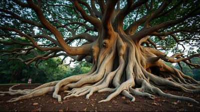 <b>Inside the Guinness record-holding cashew tree that keeps rooting itself into new trunks</b>” title=”Representative Image of a massive cashew tree spreading across a wide landscape (AI-generated image)” decoding=”async” fetchpriority=”high”/></div>
</p></div>
</p></div>
<p> <span title=