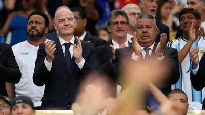 Football world splits as Argentina, Mexico back FIFA president Infantino amid World Cup rights row