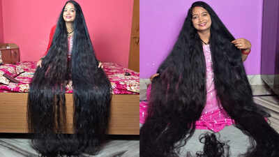 Meet Renu Dhariyal: Uttarakhand woman with nearly 9-foot-long hair breaks Guinness World Record and says the secret is surprisingly simple