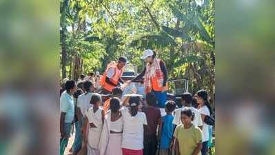 Actress Bhumi Pednekar joins flood relief efforts in Sivasagar