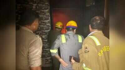 Suspected short circuit sparks fire in locked Vaishali flat