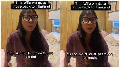 Thai woman married to American man says 'American Dream is dead' after 3 years in US, wants to return to Thailand: 'Every day feels like a rat race'