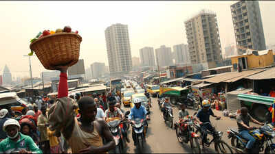 <b>Kinshasa is growing faster than almost any city in Africa, but its population boom is not making people richer</b>” title=”Representative Image of daily life on a bustling Kinshasa street amid fast-paced urban expansion (AI-generated image)” decoding=”async” fetchpriority=”high”/></div>
</p></div>
</p></div>
<p> <span title=