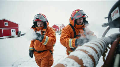 <b>Antarctica is covered in ice, yet its dry desert climate makes fire so dangerous that the US maintains a full-time professional fire department</b>” title=”Representative Image of Antarctic firefighters working in harsh conditions at McMurdo Station (AI-generated image)” decoding=”async” fetchpriority=”high”/></div>
</p></div>
</p></div>
<p> <span title=