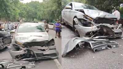 70-year-old woman killed after Mercedes, WagonR collide in Delhi's Narela