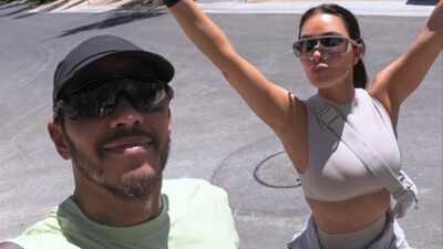 'CRAZY to insult his girlfriend': Lewis Hamilton's fans rally behind Kim Kardashian after a netizen writes 'don't want to see Kim'