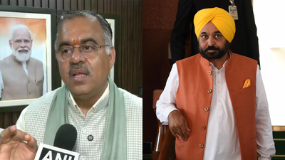 BJP claims Bhagwant Mann govt imposed ‘undeclared censorship’ on media in Punjab