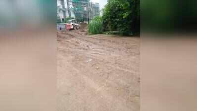 Unchecked construction turns Balewadi roads muddy, slippery and risky for residents