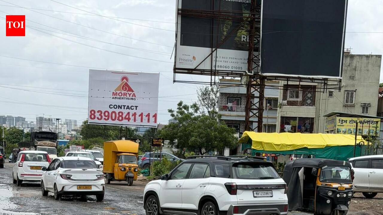 Pothole-riddled roads worsen traffic congestion in Hinjewadi, techies face prolonged commutes