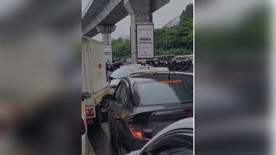 Pothole-riddled roads worsen traffic congestion in Hinjewadi, techies face prolonged commutes
