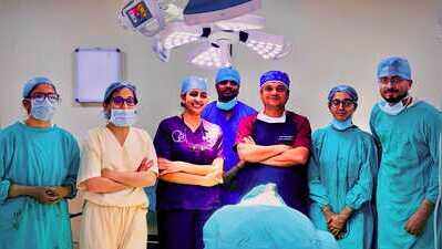 BHU team gives new jaw to man after removing massive tumour