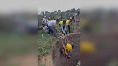 Man rescued after falling into 120-ft well in Jaipur