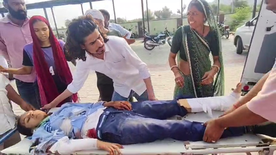 School bus overturns after SUV crash in Jaipur, 18 children injured