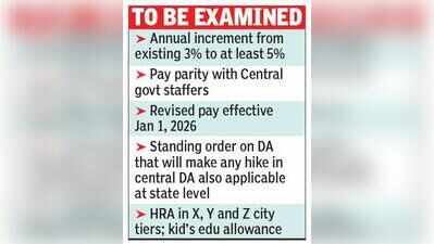 5% hike, pay and DA parity with Centre on 7th pay panel radar