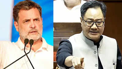Rijiju, Rahul trade barbs over women's quota bill rollout