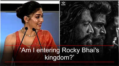 ‘Am I entering Rocky Bhai's kingdom?’: 'Toxic' actor Nayanthara recalls first meeting Yash