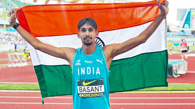 Basant Kumar Meghwal creates history with silver medal at World Athletics U20 Championships