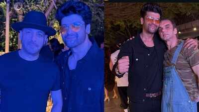 Alliance: Salman Khan joins the success party along with Kunal Khemu, Niti Taylor and more; Sohail Khan kisses Kushal Tandon