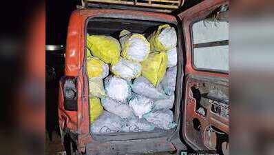 School van with ‘children on board’ warning seized for carrying illegal coal in Bokaro