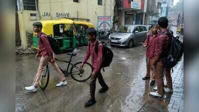No lessons learnt: Students wade through knee-deep water as govt schools remain open