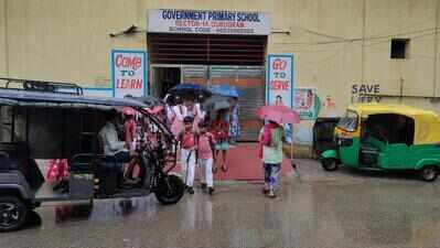 No lessons learnt: Students wade through knee-deep water as govt schools remain open