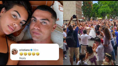 Watch: Ronaldo wedding rumours go badly wrong as hundreds of fans crash another couple’s big day