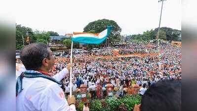 Pradhan takes part in Tiranga Padayatra
