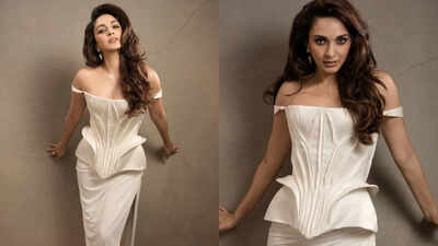 Kiara Advani stuns in bold white corset and thigh-high slit at Toxic event, fans say ‘Wow Queen’