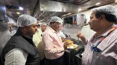 3rd day of hotel raids: Over 100kg food seized, discarded