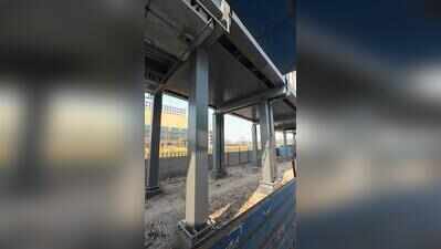 Sub-standard steel in skywalk, drain projects? Noida orders quality tests