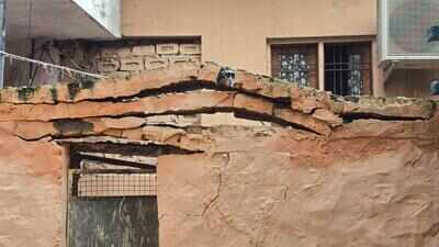 Shikariyon Ki Mori residents fear losing homes as cracks appear, roads cave in