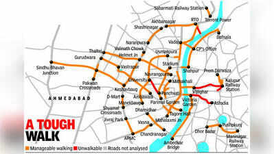 The good, bad and ugly of Ahmedabad’s footpaths