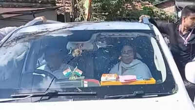 Mamata comes under attack. Not our culture: BJP president Samik Bhattacharya Samik, state minister Agnimitra Paul