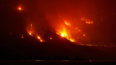 Watch: Fast-moving Canada wildfire doubles in size forcing mass evacuations; 1 dead