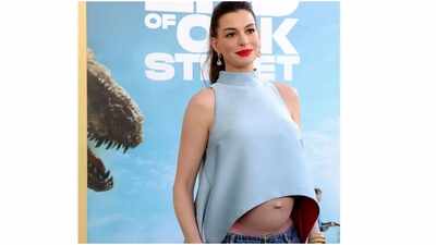 'The End of Oak Street' LA premiere: Anne Hathaway looks beautiful as she flaunts her baby bump
