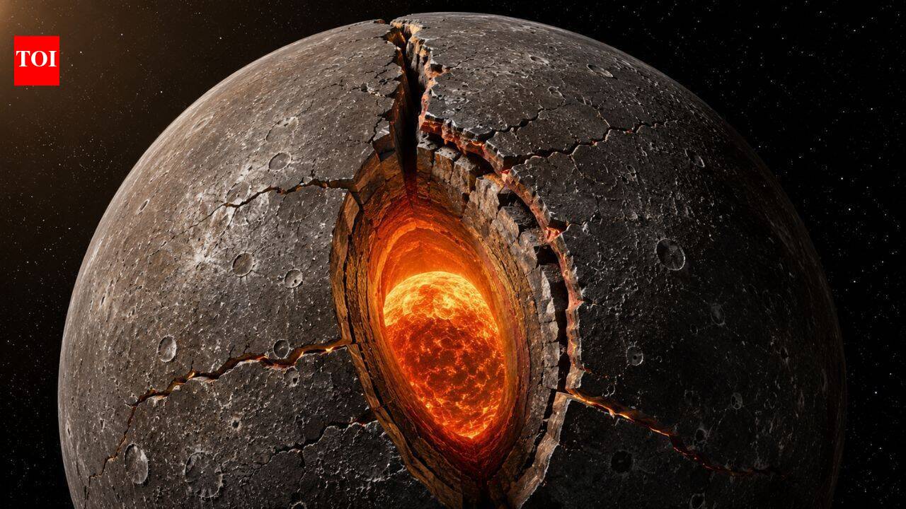 Mercury is still shrinking as its cooling core cracks the planet's thin crust