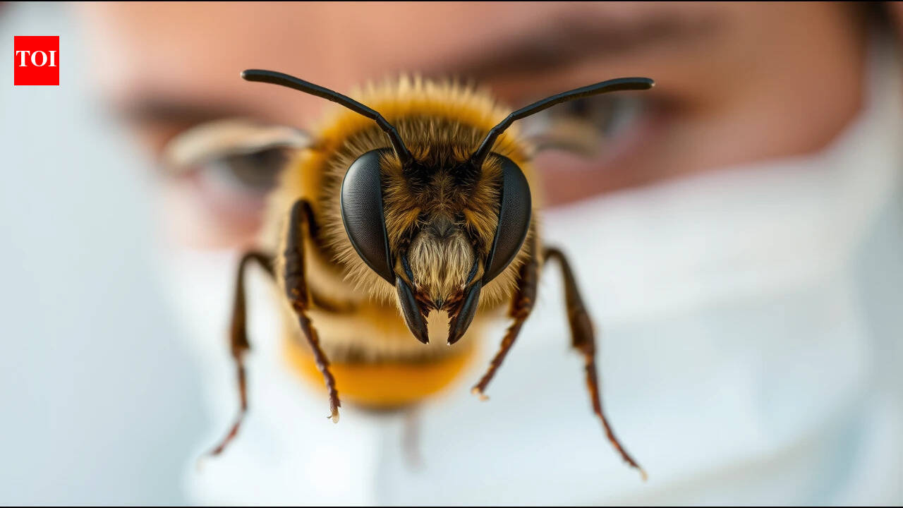 Scientists trained honeybees to recognise human faces using feature patterns