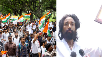 'Came here in ambulance, govt will have to listen to us': Devendra Nath Mahato joins Vidhan Sabha gherao march