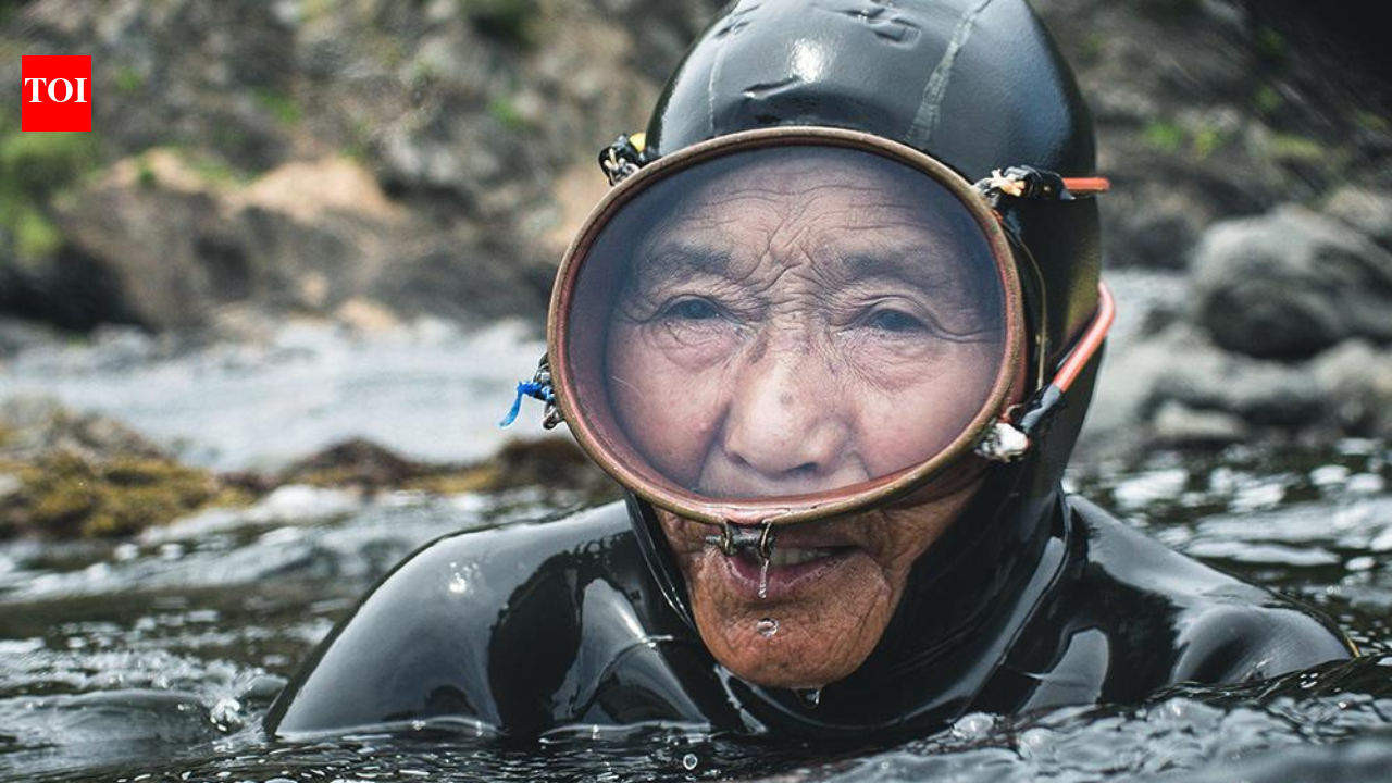 Meet Japan’s ‘women of the sea’: 80-year-old diver dives into cold waters without an oxygen tank