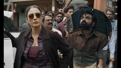 Tabu’s ‘Slumdog 33 Temple Road' look revealed; Actress looks fierce in Vijay Sethupathi's film glimpse