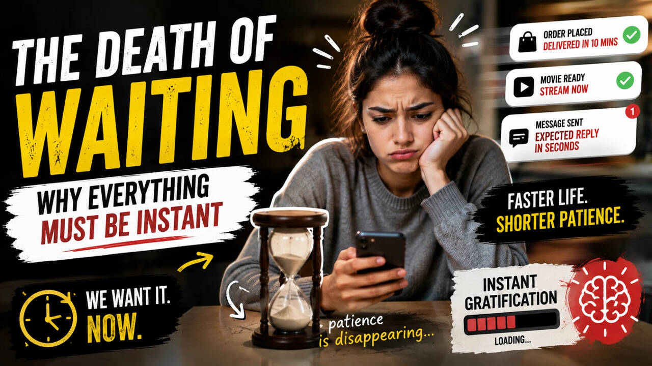 The Death of Waiting: How We Forgot the Value of Patience