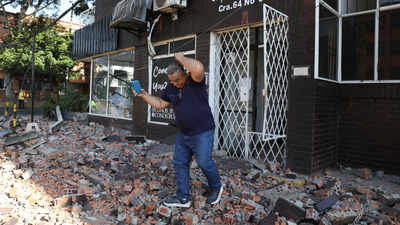 7.4 magnitude earthquake hits Colombia; people trapped, buildings & airports damaged