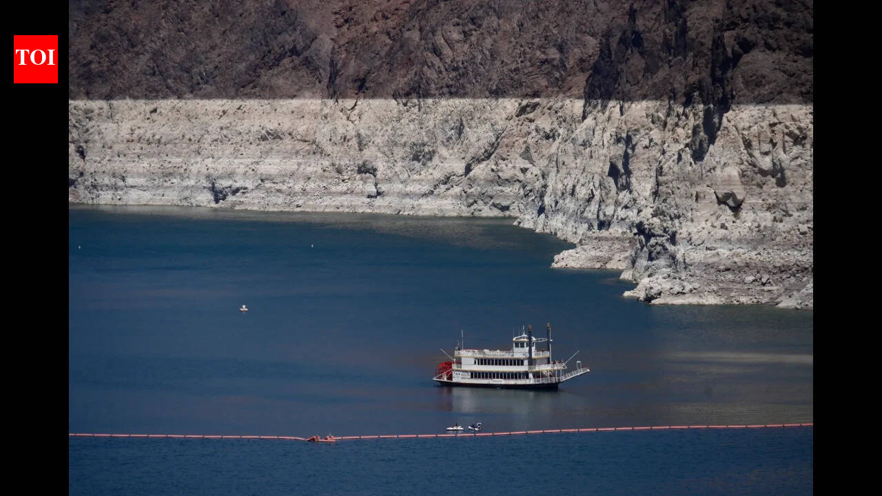 Lake Mead drops to 1,040 ft as Colorado River crisis deepens