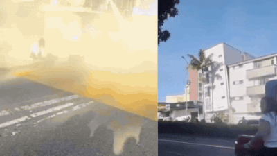 Buildings collapse, panic grips residents as quake shakes Colombia - 10 visuals that capture horror