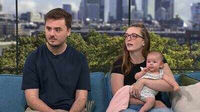 39 weeks pregnant wife performs CPR for 15 minutes to save husband after his heart stops for two hours; newborn daughter later meets him in coma